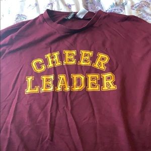 “CHEERLEADER” sweatshirt